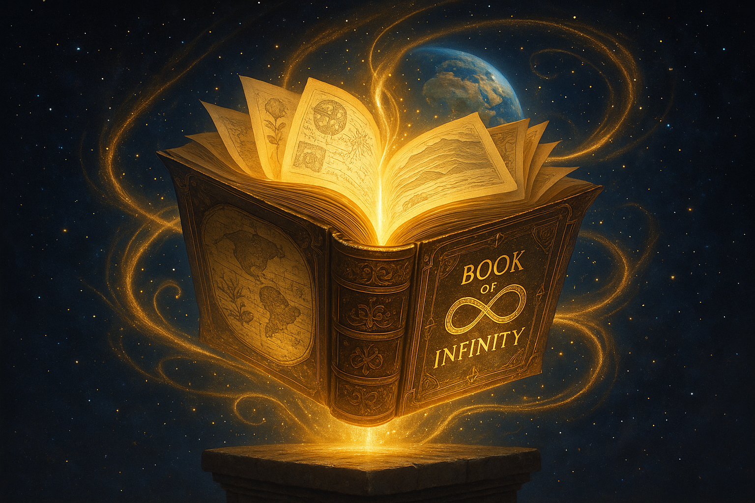 book of infinity with all the earth secret 